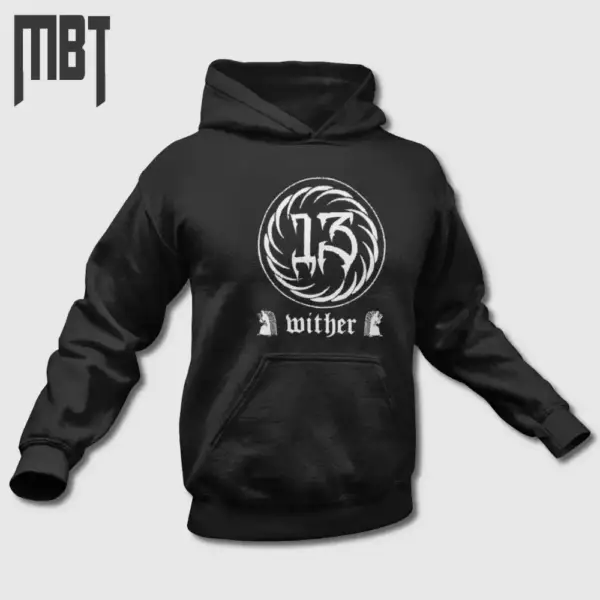 13 Grief Hoodie, 13 Hooded Sweatshirt, Sludge Metal, Doom Metal, Metal Merch