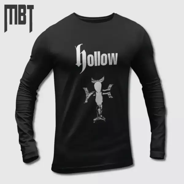 13 Hollow Long Sleeve T-Shirt, 13 Long Sleeve Tee Shirt, Sludge Metal, Doom Metal, Metal Merch