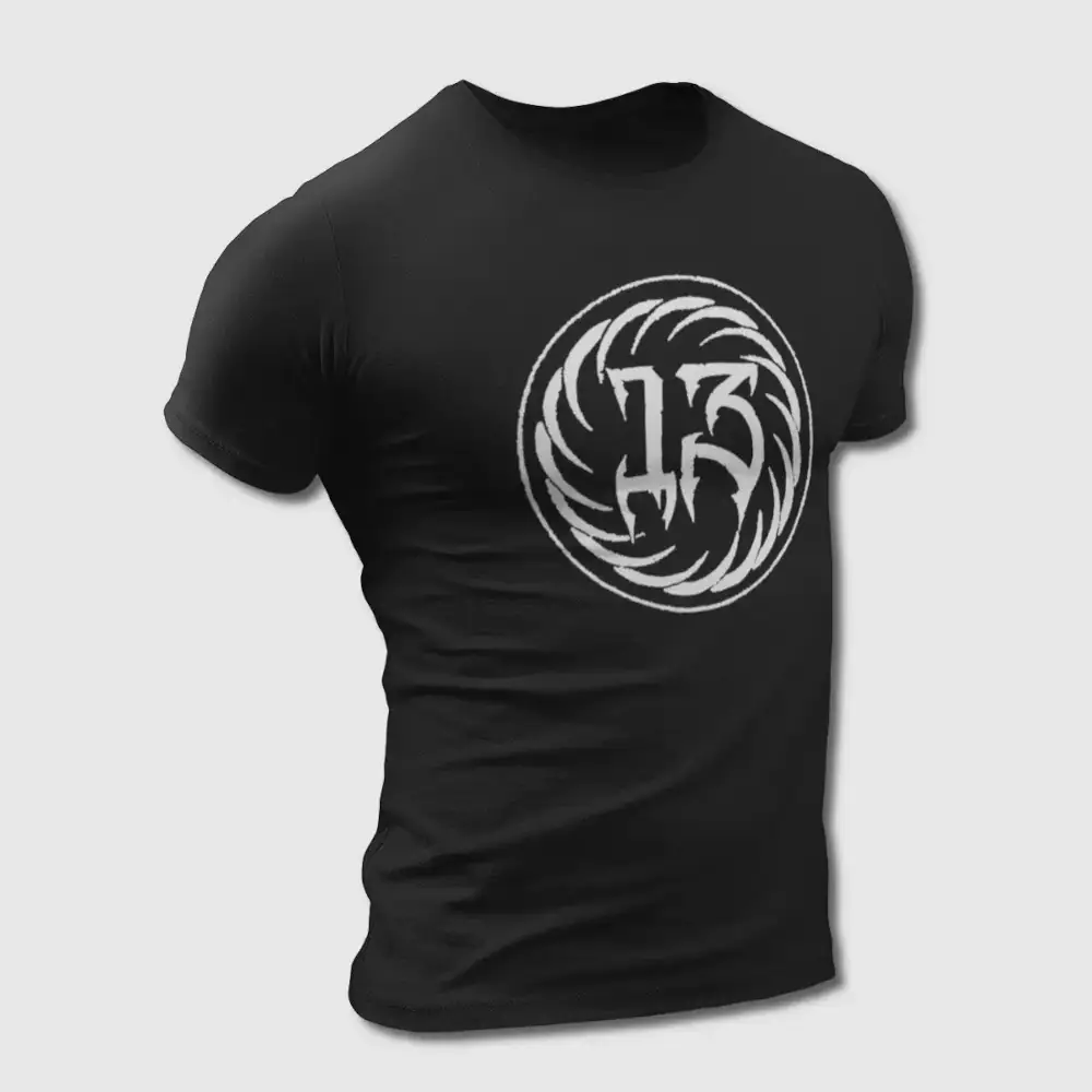 13 Band T-Shirt, 13 Logo Tee-Shirt, Doom Metal Merch