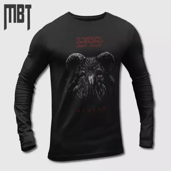 1349 Slaves Long Sleeve T-Shirt, 1349 Long Sleeve Tee Shirt, Black Metal, Metal Merch