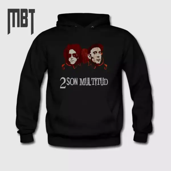 2 Son Multitud Hoodie, 2 Son Multitud Hooded Sweatshirt, Doom Metal, Metal Merch