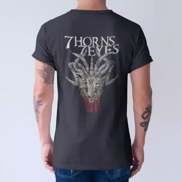 7 Horns 7 Eyes T-Shirt, Convalescence Tee Shirt, Metal Merch - Image 3