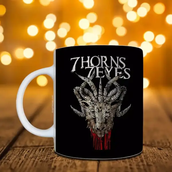 7 Horns 7 Eyes Mug, 7 Horns 7 Eyes Coffee Mug