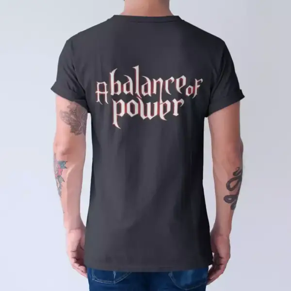 A Balance Of Power T-Shirt, A Balance Of Power Logo Tee-Shirt - Image 3