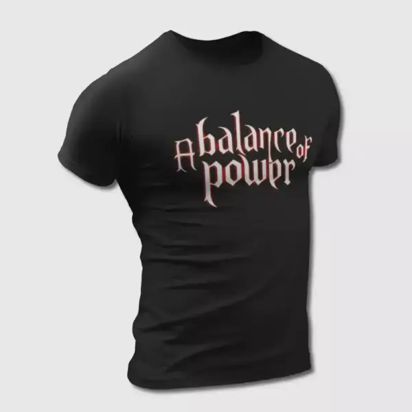 A Balance Of Power T-Shirt, A Balance Of Power Logo Tee-Shirt