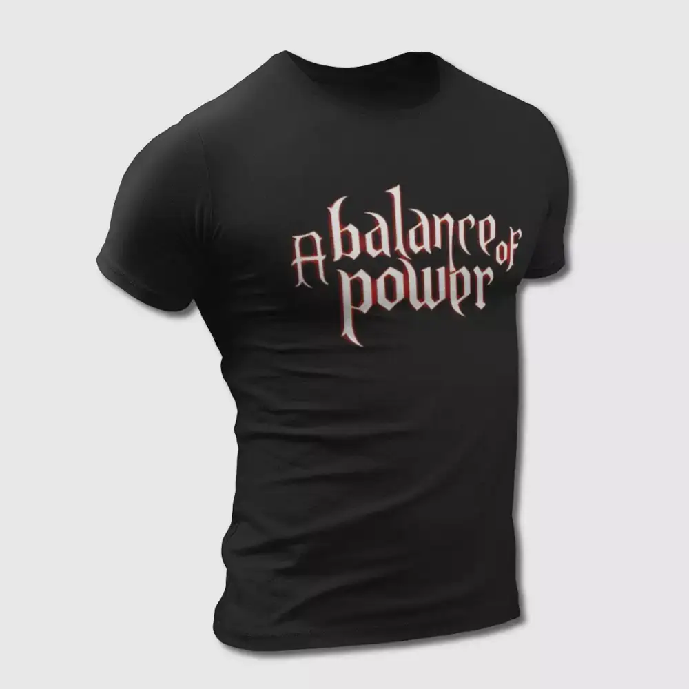 A Balance Of Power T-Shirt, A Balance Of Power Logo Tee-Shirt