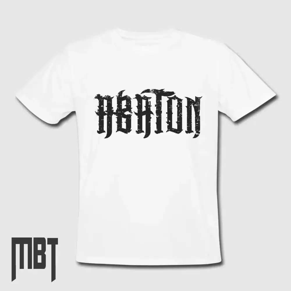 Abaton Logo T-Shirt, Abaton Tee Shirt, Doom Metal, Metal Merch