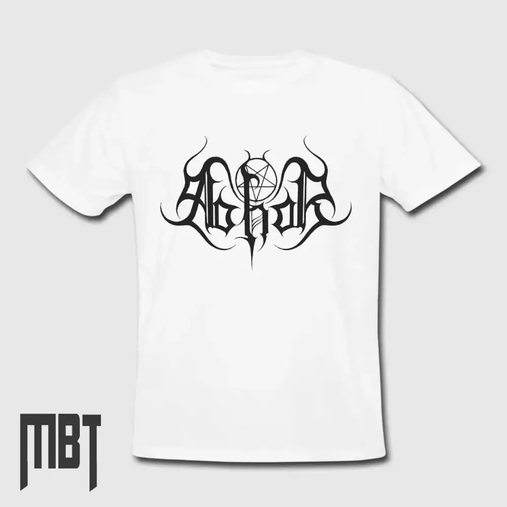 Abhor Logo T-Shirt, Abhor Tee Shirt, Ambiant Black Metal, Death Metal, Black Metal, Metal Merch