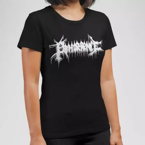 Abhorrence Band T-Shirt, Abhorrence Logo Black Tee Shirt, Death Metal Merch - Image 4