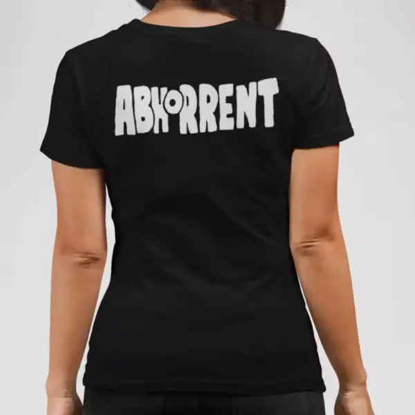 Abhorrent Band T-Shirt, Abhorrent Logo Black Tee Shirt, Thrash Metal, Death Metal Merch - Image 3