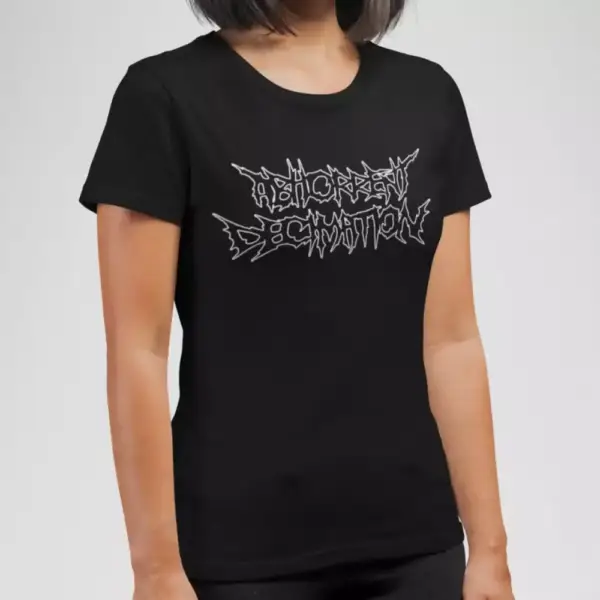 Abhorrent Decimation Band T-Shirt, Abhorrent Decimation Logo Black Tee Shirt, Death Metal Merch - Image 4