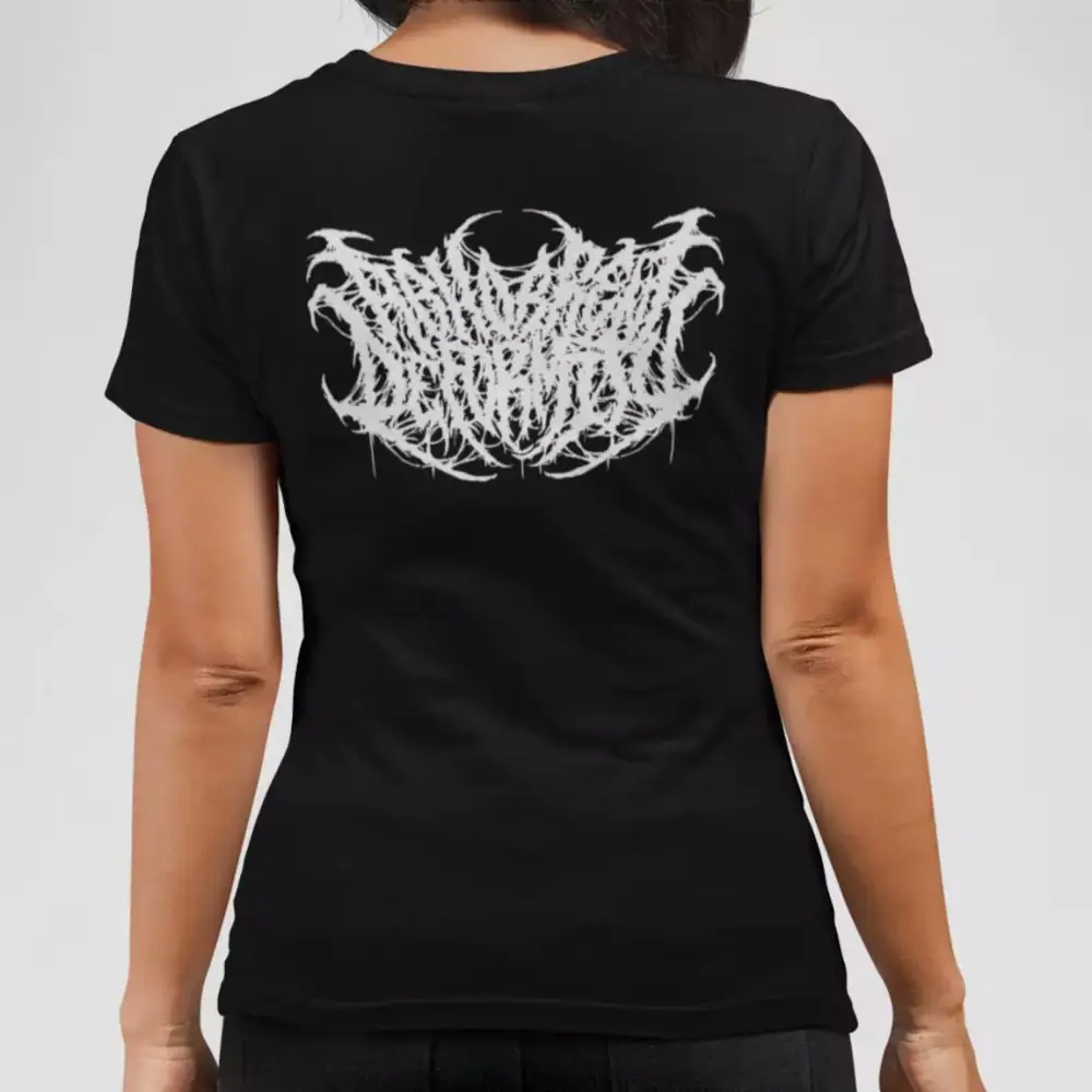 Abhorrent Deformity Band T-Shirt, Abhorrent Deformity Logo Black Tee Shirt, Death Metal Merch - Image 3