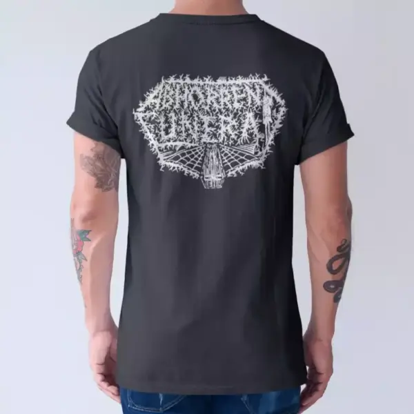 Abhorrent Funeral Band T-Shirt, Abhorrent Funeral Logo Black Tee Shirt, Death Metal, Doom Metal Merch