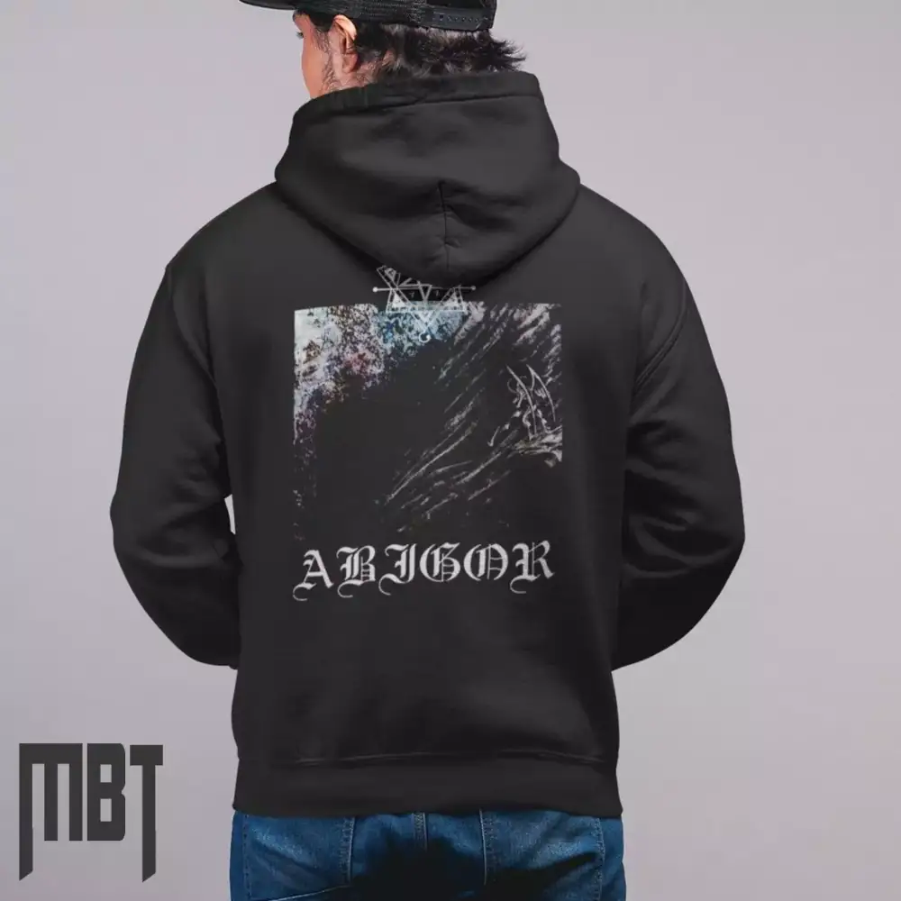 Abigor ANTM Hoodie, Abigor - Nightbringer - Thy Darkened Shade - Mortuus Hooded Sweatshirt, Metal Merch - Image 2