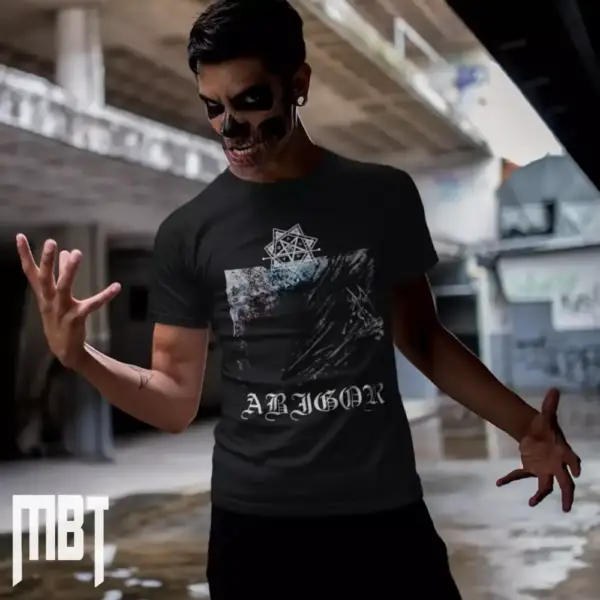 Abigor ANTM T-Shirt, Abigor - Nightbringer - Thy Darkened Shade - Mortuus Tee Shirt, Metal Merch - Image 2