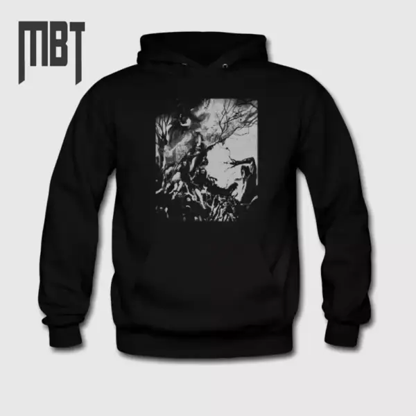 Abigor Hoodie, Abigor Hollenzwang - Chronicles Of Perdition Hooded Sweatshirt, Metal Merch