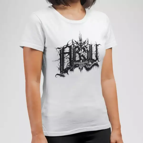 Absu Band T-Shirt, Absu Logo White Tee Shirt, Death Metal, Black Metal, Thrash Metal Merch - Image 4