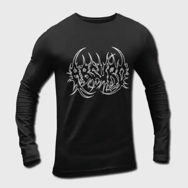 Absurd Band Longsleeve T-Shirt, Absurd Logo Long Sleeve Tee Shirt