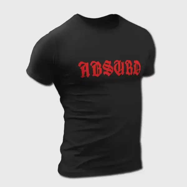 Absurd Band T-Shirt, Absurd Logo Tee Shirt