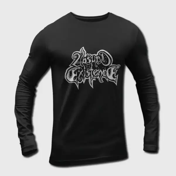 Absurd Existence Longsleeve T-Shirt, Absurd Existence Logo Long Sleeve Tee Shirt