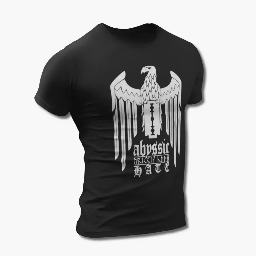 Abyssic Hate T-Shirt, Abyssic Hate The Source of Suffering Tee Shirt, Black Metal Merchandise