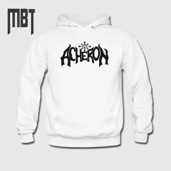 Acheron Hoodie, Acheron Logo Hooded Sweatshirt, Death Metal, Black Metal, Metal Merch