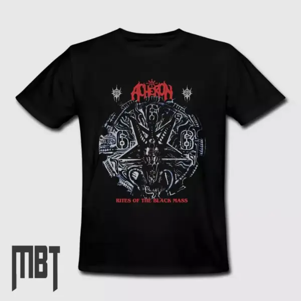 Acheron T-Shirt, Acheron Rites of The Black Mass Tee-Shirt, Death Metal, Black Metal