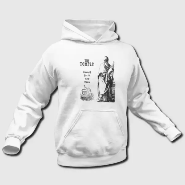Acolytes of Moros Band Hoodie, Acolytes of Moros The Temple Cover Hooded Sweatshirt, Doom Metal Merch