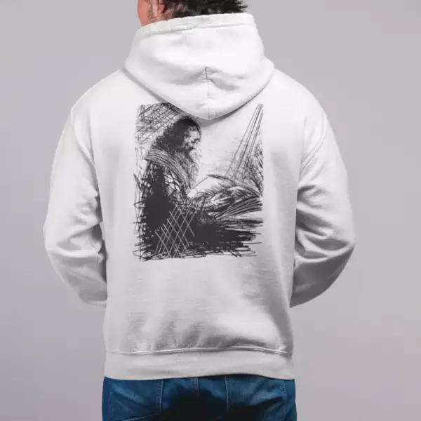 Agalloch Faustian Echoes Hoodie, Agalloch Hooded Sweatshirt, Metal Merch - Image 3