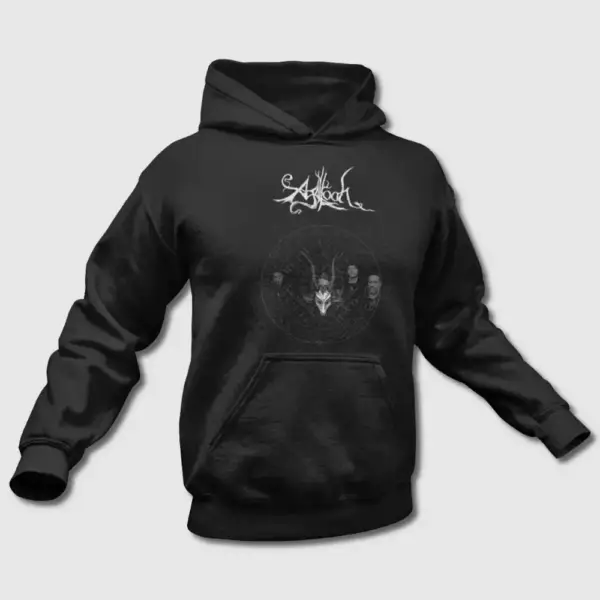 Agalloch Logo Hoodie, Agalloch Hooded Sweatshirt, Metal Merch