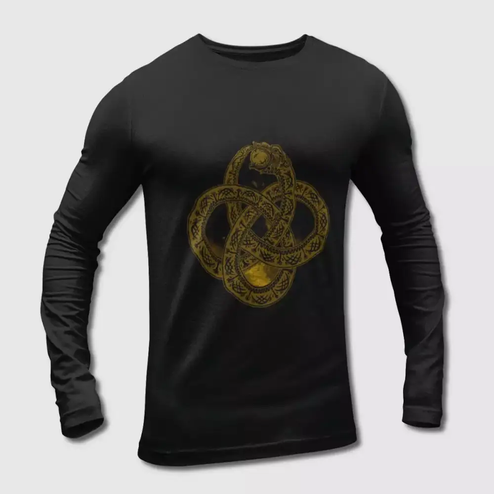 Agalloch The Serpent & The Sphere Long Sleeve T-Shirt, Agalloch Long Sleeve Tee Shirt, Metal Merch