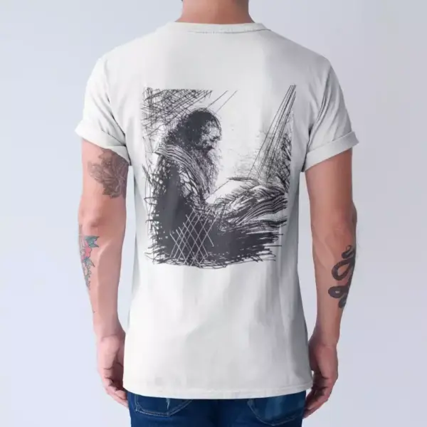 Agalloch Faustian Echoes T-Shirt, Agalloch Tee Shirt, Metal Merch - Image 3