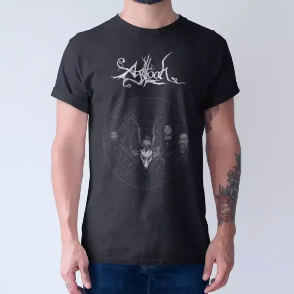 Agalloch Logo T-Shirt, Agalloch Tee Shirt, Metal Merch - Image 2