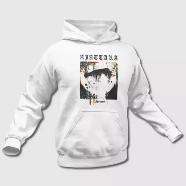 Ajattara Hoodie, Ajattara Noitumaa Hooded Sweatshirt, Metal Merch, Black Metal