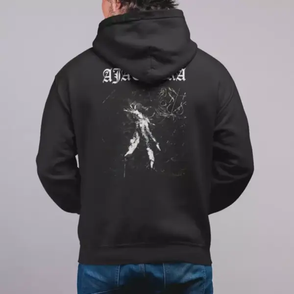 Ajattara Hoodie, Ajattara Tyhjyys Hooded Sweatshirt, Metal Merch, Black Metal - Image 3