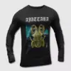 Ajattara Long Sleeve T-Shirt, Ajattara Kuolema Long Sleeve Tee-Shirt, Metal Merch, Black Metal