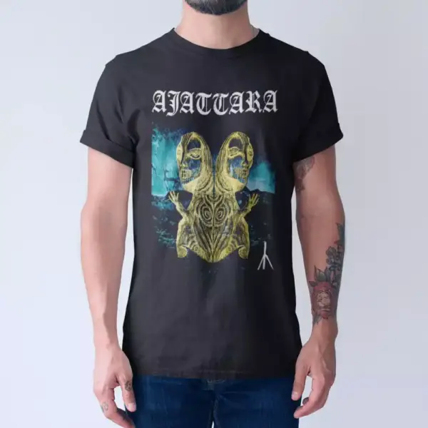 Ajattara T-Shirt, Ajattara Kuolema Tee-Shirt, Metal Merch, Black Metal - Image 2
