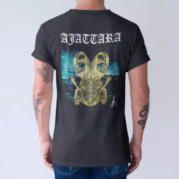 Ajattara T-Shirt, Ajattara Kuolema Tee-Shirt, Metal Merch, Black Metal - Image 3