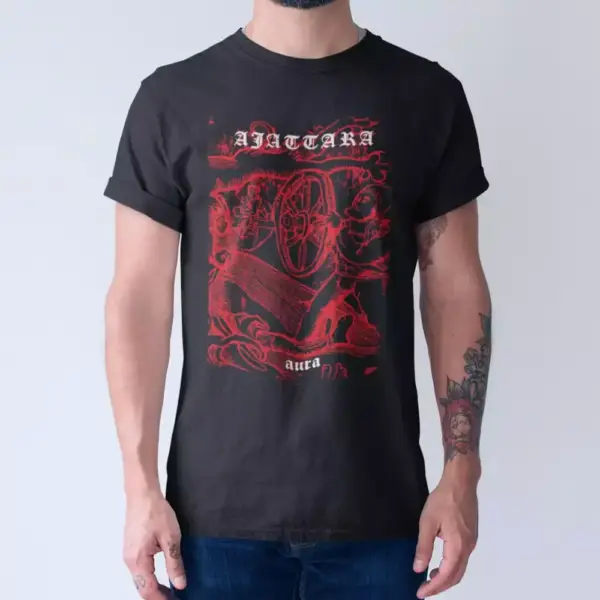 Ajattara T-Shirt, Ajattara Murhat Tee-Shirt, Metal Merch, Black Metal - Image 2