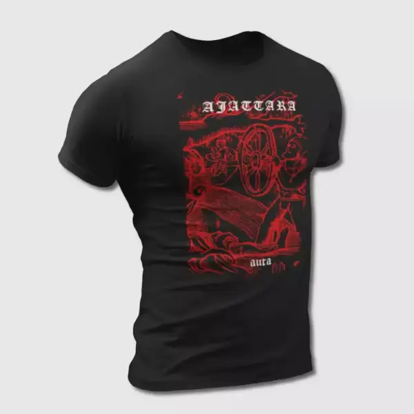 Ajattara T-Shirt, Ajattara Murhat Tee-Shirt, Metal Merch, Black Metal