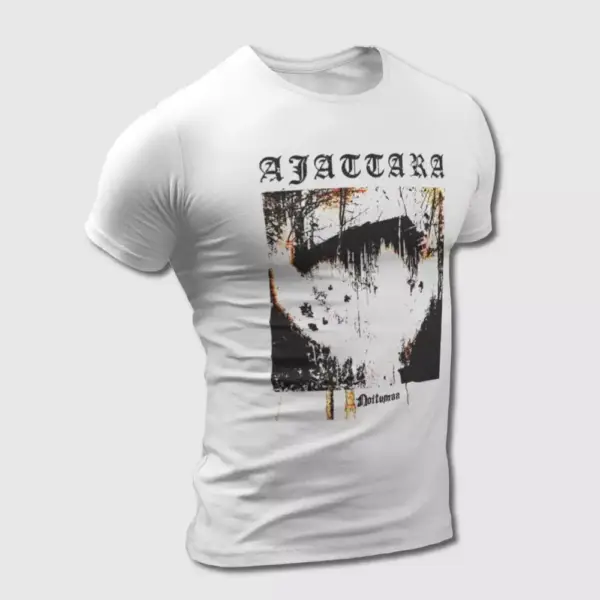 Ajattara T-Shirt, Ajattara Noitumaa Tee-Shirt, Metal Merch, Black Metal - Image 2
