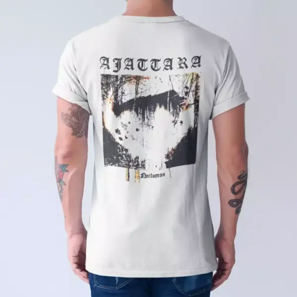 Ajattara T-Shirt, Ajattara Noitumaa Tee-Shirt, Metal Merch, Black Metal - Image 4