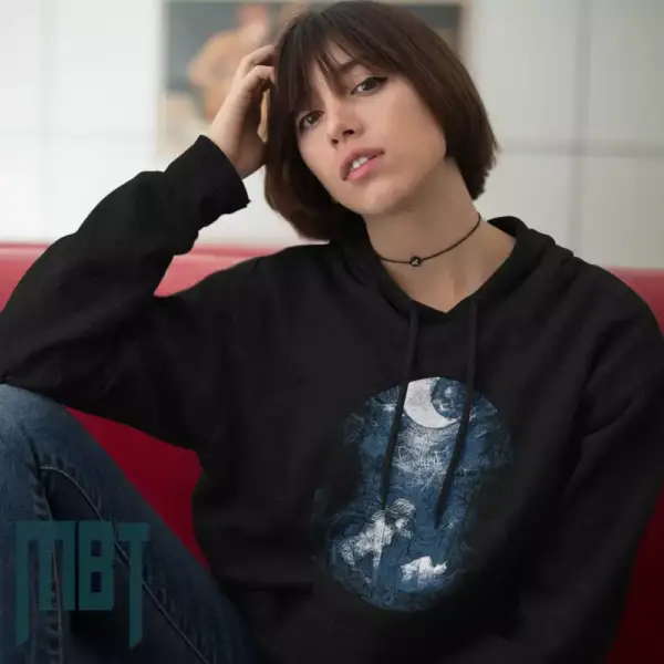 Alcest Hoodie, Alcest Ecailles De Lune Hooded Sweatshirt, Black Metal, Metal Merch