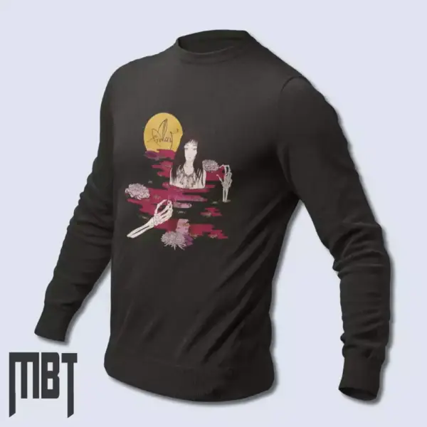 Alcest Long Sleeve T-Shirt, Alcest Kodama Cover Long Sleeve Tee-Shirt, Black Metal, Metal Merch