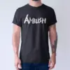 Ambush Band T-Shirt, Ambush Logo Tee Shirt, Heavy Metal Merchandise