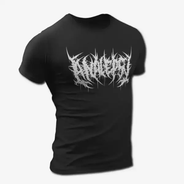 Analepsy Logo T-Shirt, Brutal Death Metal Merch