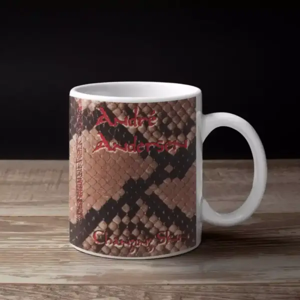 Andre Andersen Band Coffee Mug, Andre Andersen Changing Skin Cover Artwork Mug