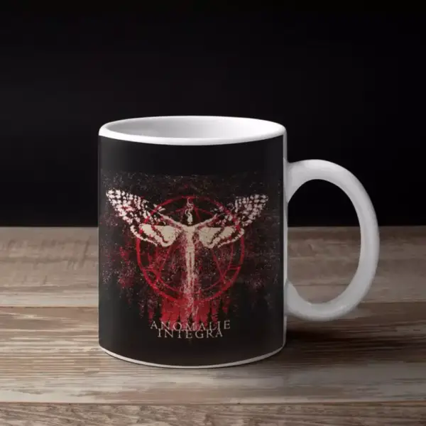 Anomalie Integra Cover Coffee Mug, Black Metal Merch