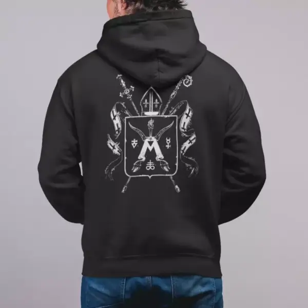 Archgoat Apocalyptic Triumphator Hoodie, Archgoat Hooded Sweatshirt, Metal Merch - Image 3