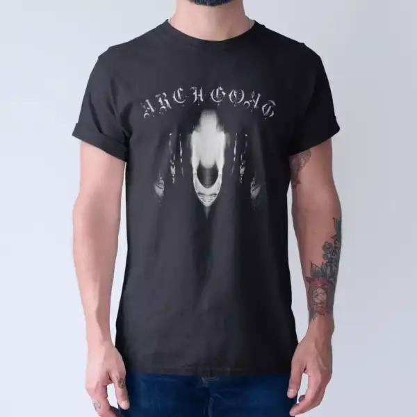 Archgoat Logo T-Shirt, Archgoat Tee Shirt, Metal Merch - Image 2